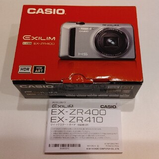 カシオ(CASIO)のCASIO HIGH SPEED EXILIM EX-ZR400WE(コンパクトデジタルカメラ)