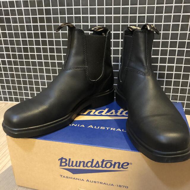 Blundstone(ブランドストーン)のUK7【美品】ブランドストーン スクエアトゥタイプ  ブラック メンズの靴/シューズ(ブーツ)の商品写真