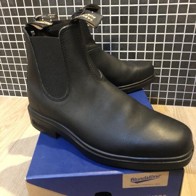 Blundstone(ブランドストーン)のUK7【美品】ブランドストーン スクエアトゥタイプ  ブラック メンズの靴/シューズ(ブーツ)の商品写真