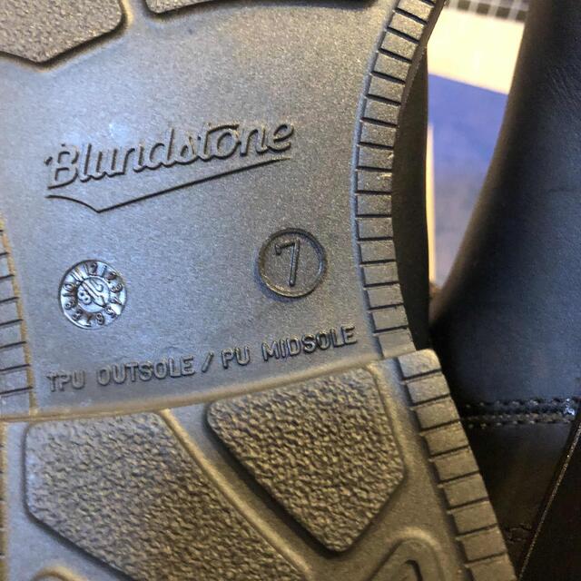 Blundstone(ブランドストーン)のUK7【美品】ブランドストーン スクエアトゥタイプ  ブラック メンズの靴/シューズ(ブーツ)の商品写真