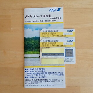 ANA 株主優待券　2枚(ショッピング)