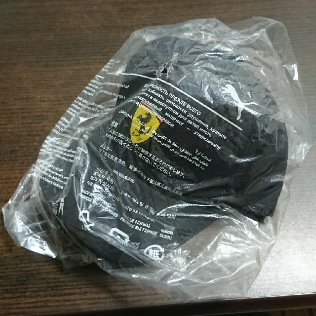 Ferrari(フェラーリ)の値下 新品未使用 PUMA プーマとFerrari フェラーリのコラボキャップ メンズの帽子(キャップ)の商品写真