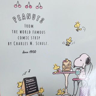 ピーナッツ(PEANUTS)のスヌーピー 3面ミラー(卓上ミラー)