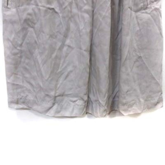 M-premier(エムプルミエ)のエムプルミエ フレアスカート ギャザー ひざ丈 34 ベージュ /YI レディースのスカート(ひざ丈スカート)の商品写真