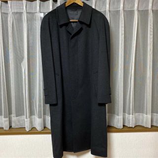 サンローラン パリ ステンカラー ロング コート 402944 レディース ブラック ホワイト SAINT LAURENT PARIS  【アパレル・小物】