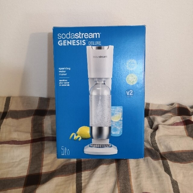 宅飲みsodastream Genesis Deluxe v2  + 追加ボトル×2