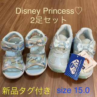 ディズニー(Disney)の新品タグ付き♡スニーカーとサンダルセット(スニーカー)