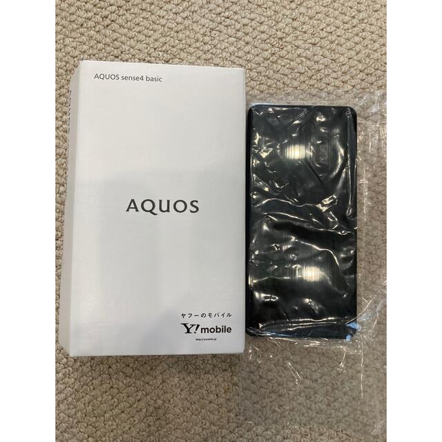 AQUOS sense4 basic シルバー Ymobile版SIMフリー A