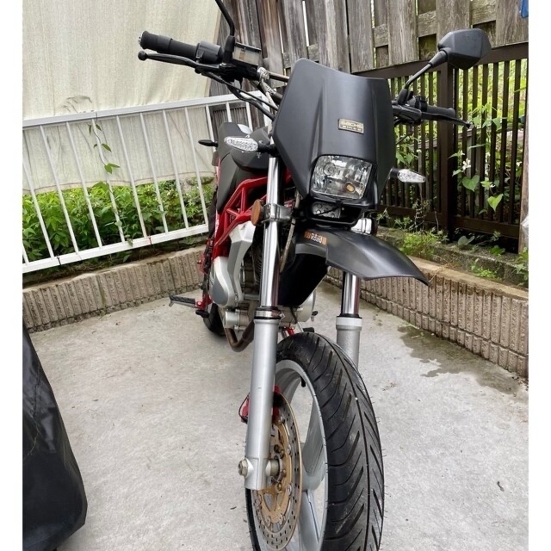 125cc バイク　ザックス　クロスロード　実働車　低走行　自賠責付き 自動車/バイクのバイク(車体)の商品写真