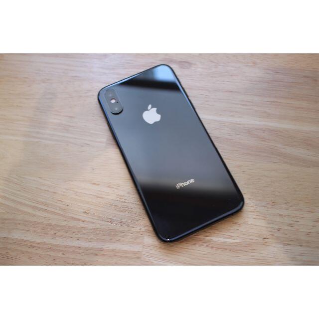 APPLE iPhoneXS 256GB スペースグレイ NTE02J/A SI 2