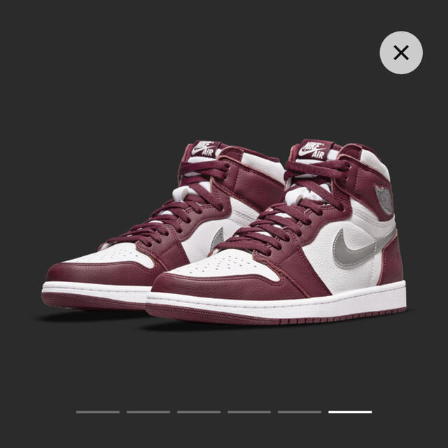 28.0 AIR JORDAN 1 HIGH OG ボルドー