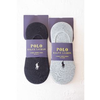 ポロラルフローレン(POLO RALPH LAUREN)のPOLO ラルフローレンのレディースのフットカバー3足✕2セット計6足【新品】(ソックス)