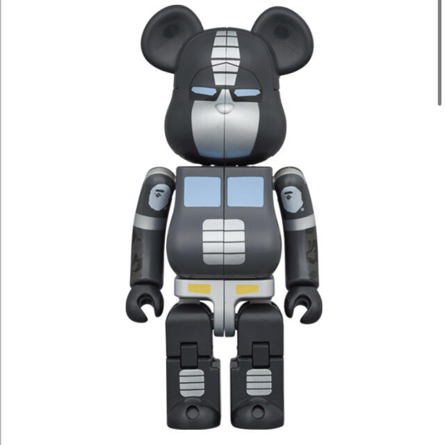 BE@RBRICK × TRANSFORMERS BAPE (R) BLACK