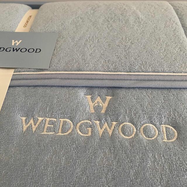 WEDGWOOD(ウェッジウッド)の《WEDGWOOD/ウェッジウッド》合繊肌掛けふとん ウォッシャブルタオルケット インテリア/住まい/日用品の寝具(布団)の商品写真