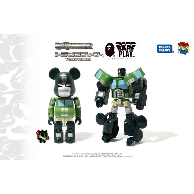 Bearbrick × TRANSFORMERS OPTIMUS おまけ付き 1