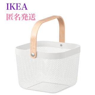 IKEA - 【新品・人気アイテム‼️】IKEA イケア リーサトルプ バスケット ホワイト♪