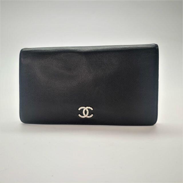 ＣＨＡＮＥＬ シャネル ココマーク 二つ折り長財布 - 長財布