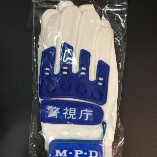 POLICE - 新品 白バイ グローブ Lサイズ ブルーの通販 by public ...