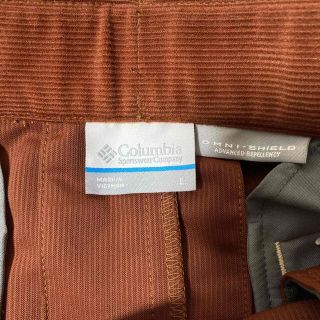 Columbia - コロンビア キュロットスカート オレンジの通販 by mayo's