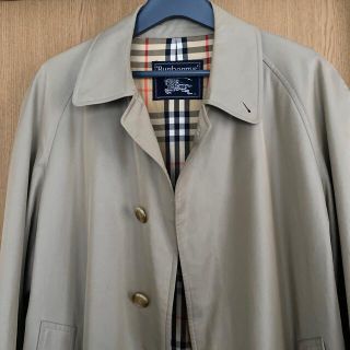 バーバリー(BURBERRY)のバーバリー　コート　ステンカラー　ノバチェック　バルマカーン　ビンテージ  限定(ステンカラーコート)