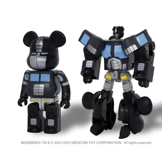 A BATHING APE(アベイシングエイプ)のBAPE BE@RBRICK × トランスフォーマー TRANSFORMERS ハンドメイドのおもちゃ(フィギュア)の商品写真