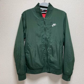 ナイキ(NIKE)のNIKE  MA-1  カーキグリーン　古着(その他)