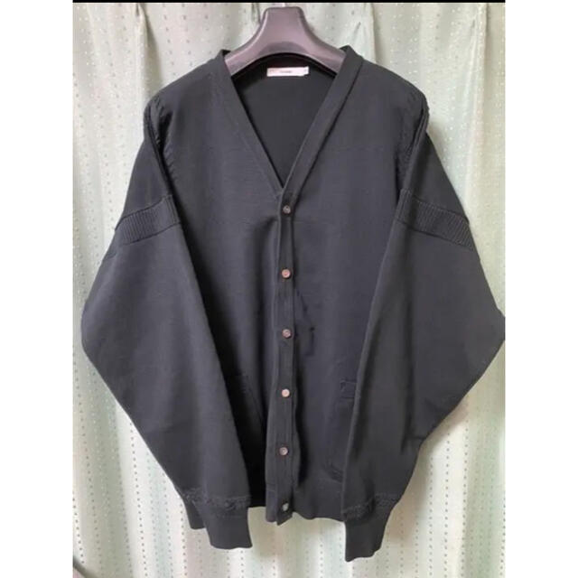 COMOLI(コモリ)のYASHIKI Tsukiyo Cardigan black size3 メンズのトップス(カーディガン)の商品写真