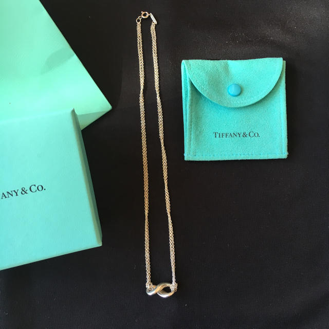 Tiffany & Co. - ティファニーダブルチェーンネックレス お値下げ!の