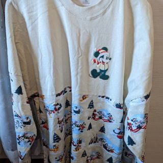 Disney SPIRIT JERSEY トレーナー  ミッキークリスマス