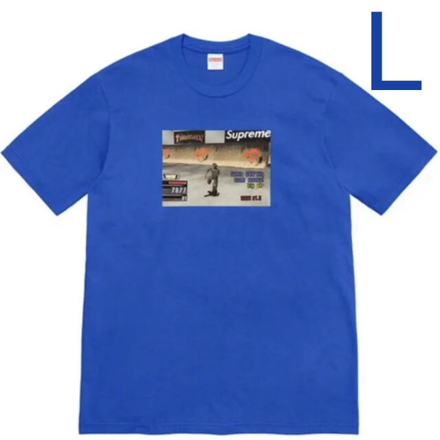 Supreme®︎/Thrasher®︎ Game Tee Royal Lサイズ - Tシャツ/カットソー ...