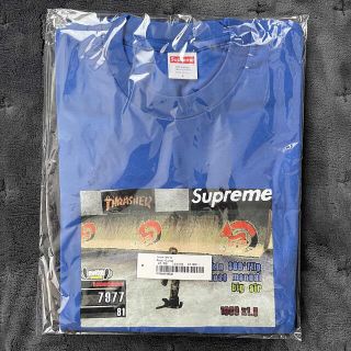 Supreme Thrasher Game Tee 白 Lサイズ