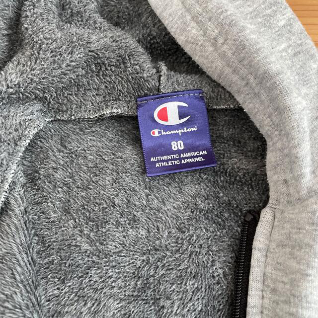 Champion(チャンピオン)のチャンピオン　スウェットカバーオール キッズ/ベビー/マタニティのベビー服(~85cm)(カバーオール)の商品写真