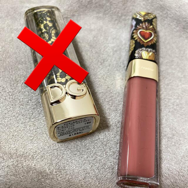 DOLCE&GABBANA(ドルチェアンドガッバーナ)のドルガバ　グロス　口紅 コスメ/美容のベースメイク/化粧品(口紅)の商品写真