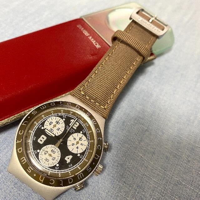 swatch(スウォッチ)の[希少レア品／ジャンク扱い] MENGEDENGA Swatch メンズの時計(腕時計(アナログ))の商品写真
