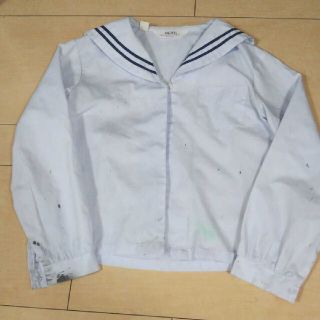 130cm 長袖　セーラーブラウス　小学生　小学校　制服　女子(ブラウス)
