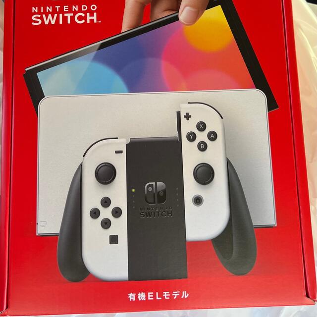 【おまけ付】 Nintendo 新品未使用 ホワイト 有機ELモデル Switch Nintendo 新型 - Switch 家庭用ゲーム機本体