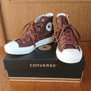 コンバース(CONVERSE)の【常夏様】CONVERSE ALL STAR LIGHT GOLDZIP HI(スニーカー)