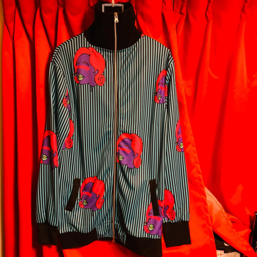 Supreme Melange Rib Knit Sweater L Supreme Melange Rib Knit Sweater L