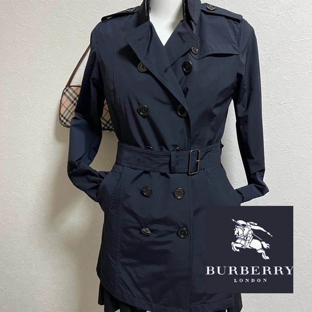 売品 Burberry☆トレンチコート 36 美品