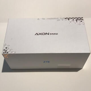 ゼットティーイー(ZTE)のZTE AXON mini SIMフリー スマートフォン イオンゴールド(スマートフォン本体)