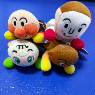 アンパンマン　とびポーズマスコットセット(キャラクターグッズ)