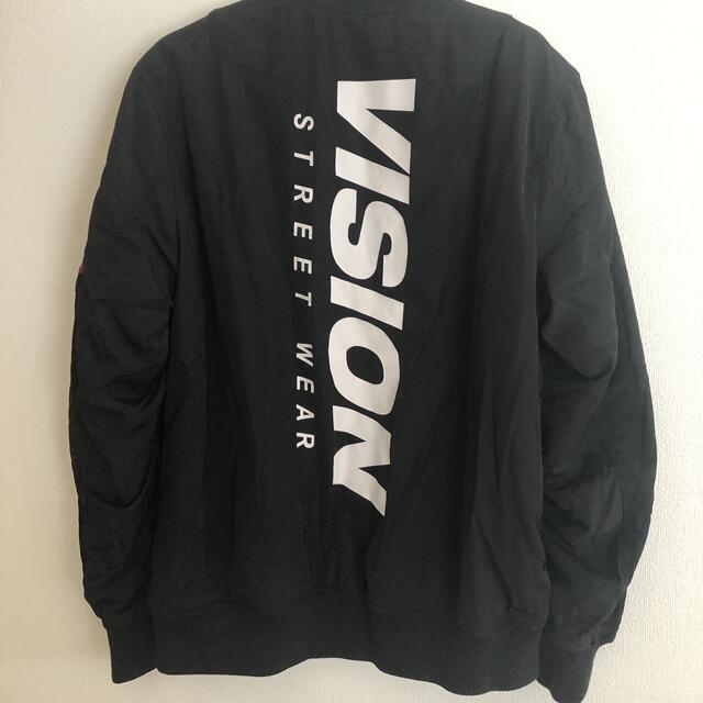 VISION STREET WEAR(ヴィジョン ストリート ウェア)のビジョン　リバーシブルジャケット レディースのジャケット/アウター(スタジャン)の商品写真