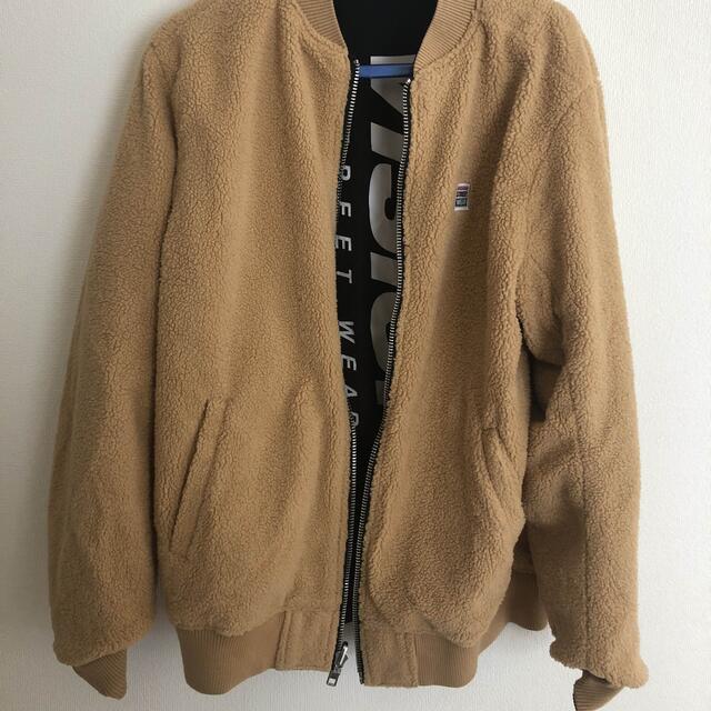 VISION STREET WEAR(ヴィジョン ストリート ウェア)のビジョン　リバーシブルジャケット レディースのジャケット/アウター(スタジャン)の商品写真