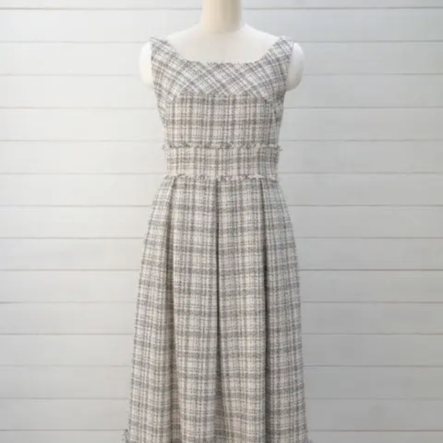 Summer Tweed Midi Dress sサイズ