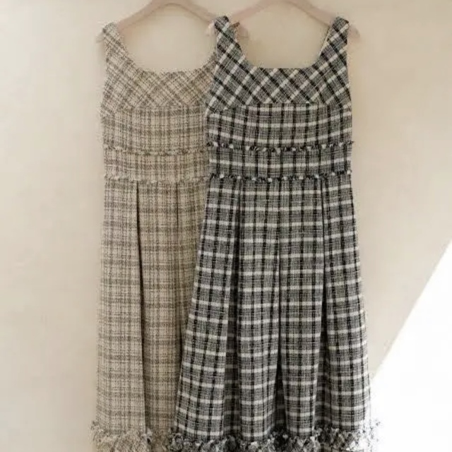 Summer Tweed Midi Dress sサイズ