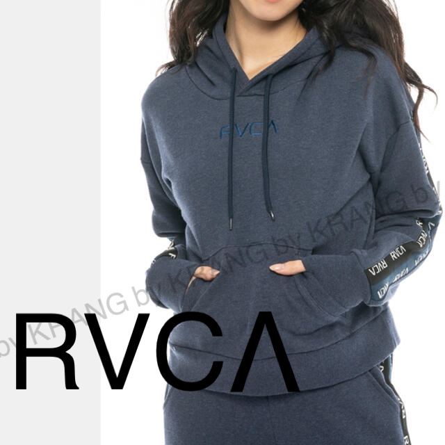 RVCA(ルーカ)のRVCA レディース 2TONE JACQUARD HOODI パーカー レディースのトップス(パーカー)の商品写真