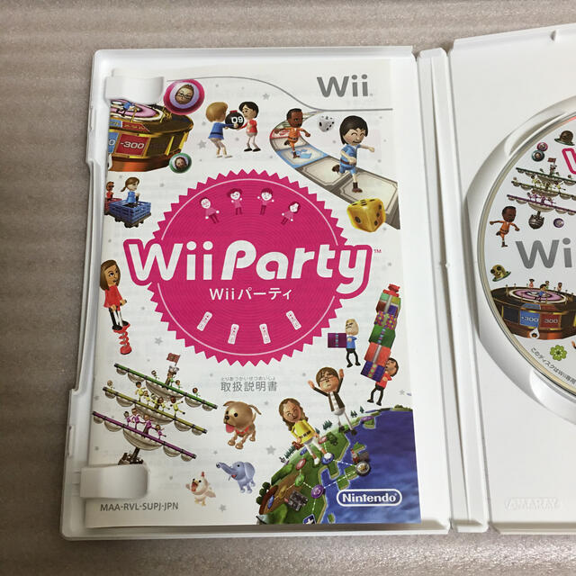 Wii(ウィー)のWii Party Wiiパーティ エンタメ/ホビーのゲームソフト/ゲーム機本体(家庭用ゲームソフト)の商品写真