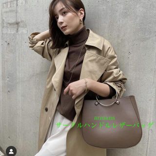 ノーブル(Noble)のanuans CIRCLE HANDLE LEATHER BAG(その他)