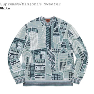 シュプリーム(Supreme)のSupreme®/Missoni® Sweater White XLarge(ニット/セーター)