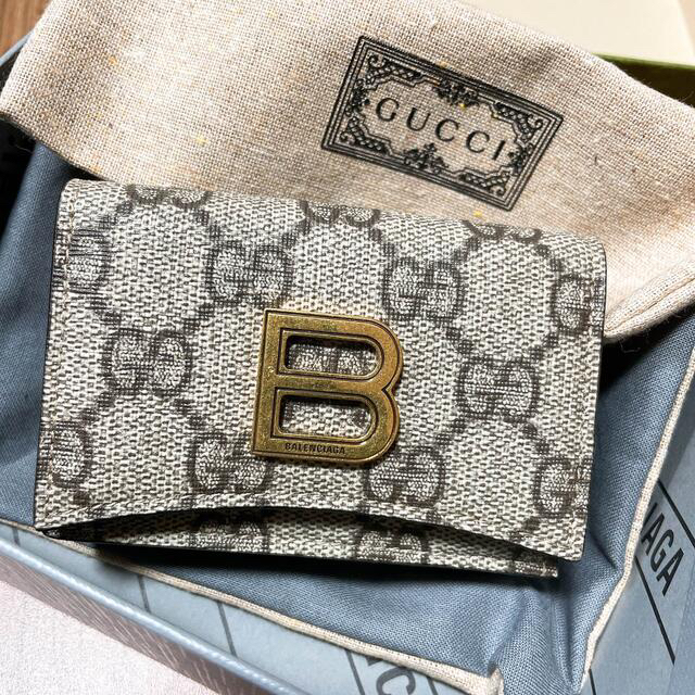 Gucci(グッチ)のグッチ バレンシアガ  ザ ハッカー プロジェクト カードケース ウォレット メンズのファッション小物(折り財布)の商品写真